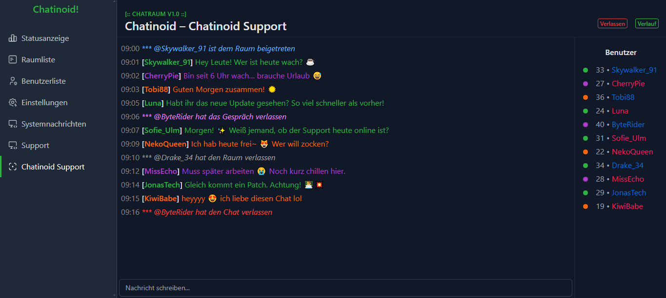 Chatinoid UI